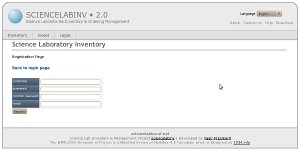title: registration screen where you can register for the first time registration screen